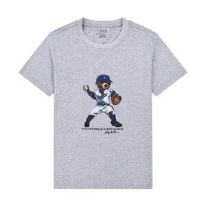 Ralph Lauren Grey Crew Neck T-Shirt